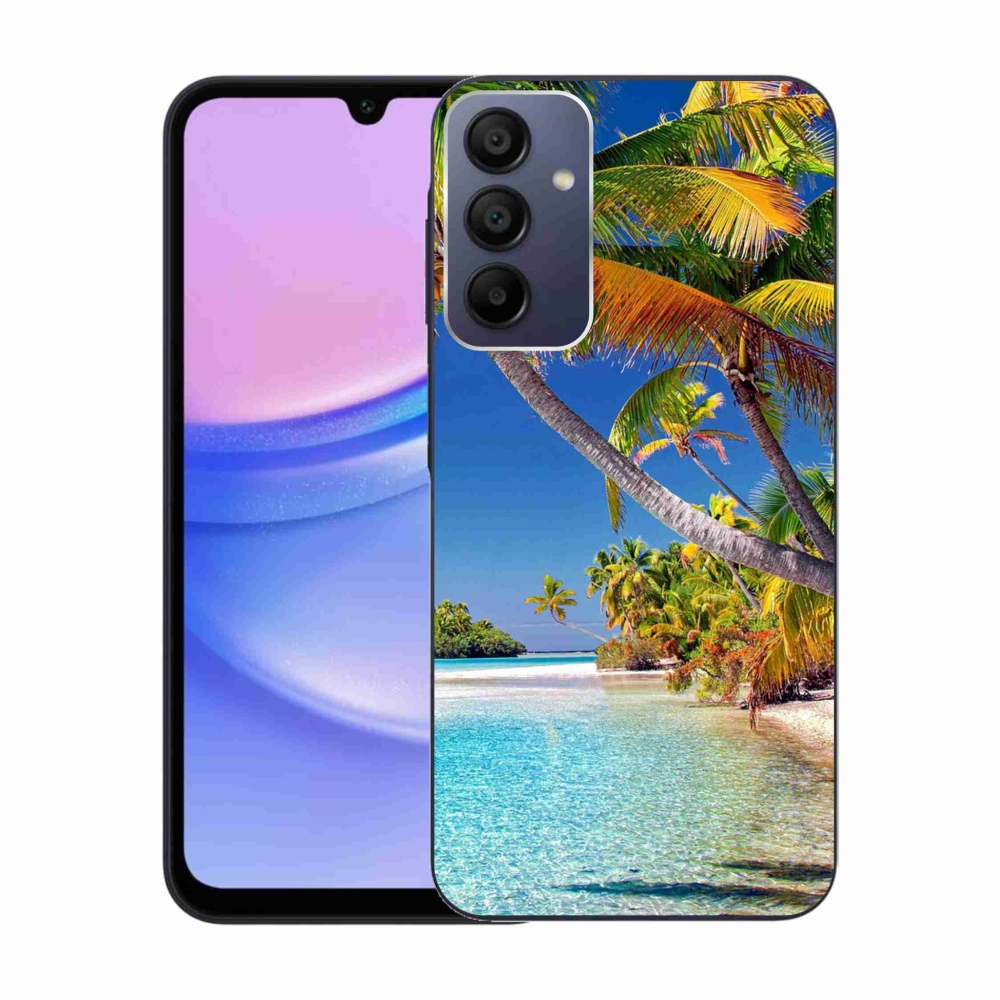 Gelový obal mmCase na Samsung Galaxy A15 4G/5G - mořská pláž