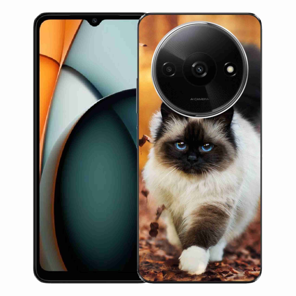 Gelový obal mmCase na Xiaomi Redmi A3 - kočka