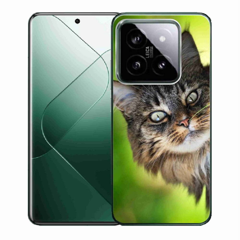 Gelový kryt mmCase na Xiaomi 14 - kočka 3
