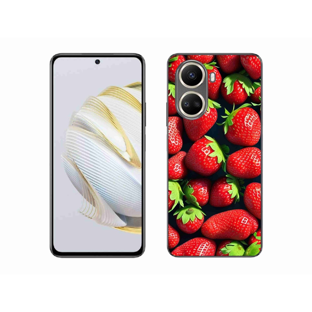 Gelový kryt mmCase na Huawei Nova 10 SE - jahody