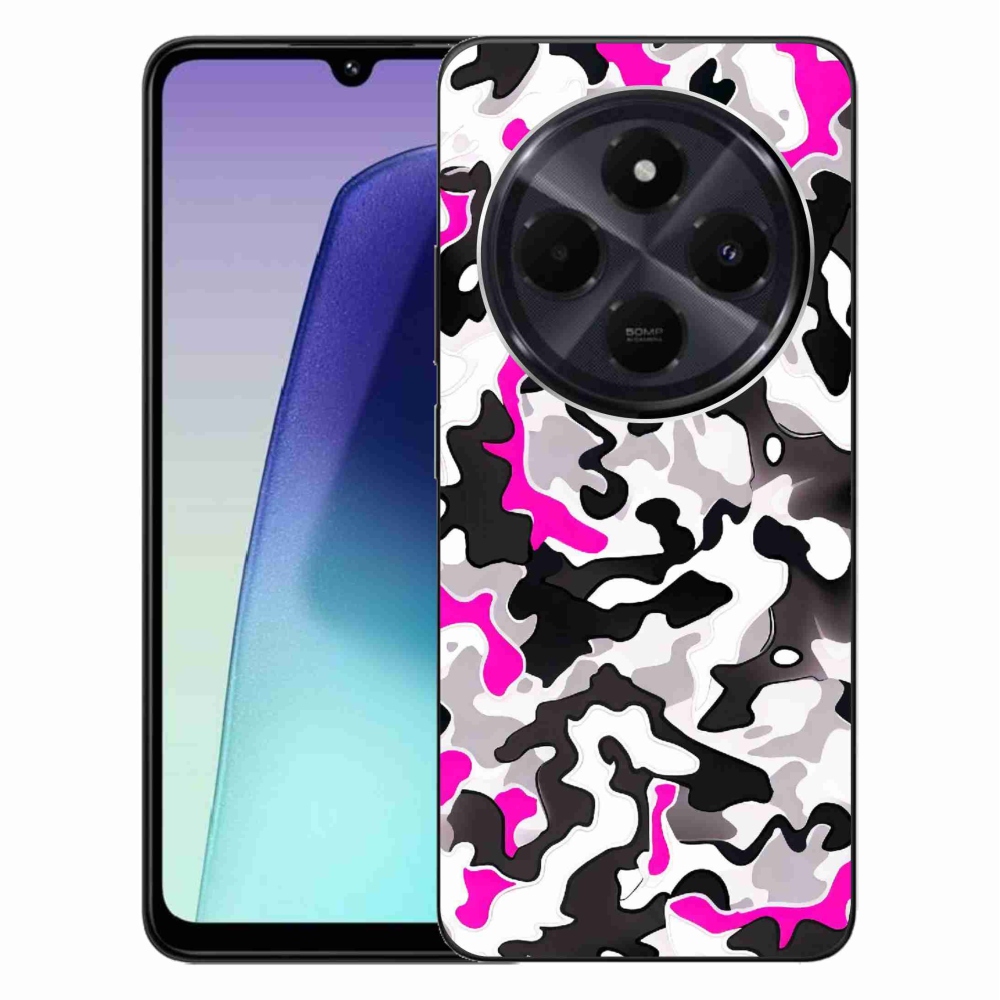 Gelový kryt mmCase na Xiaomi Redmi 14C/Poco C75 - maskáčový vzor 5
