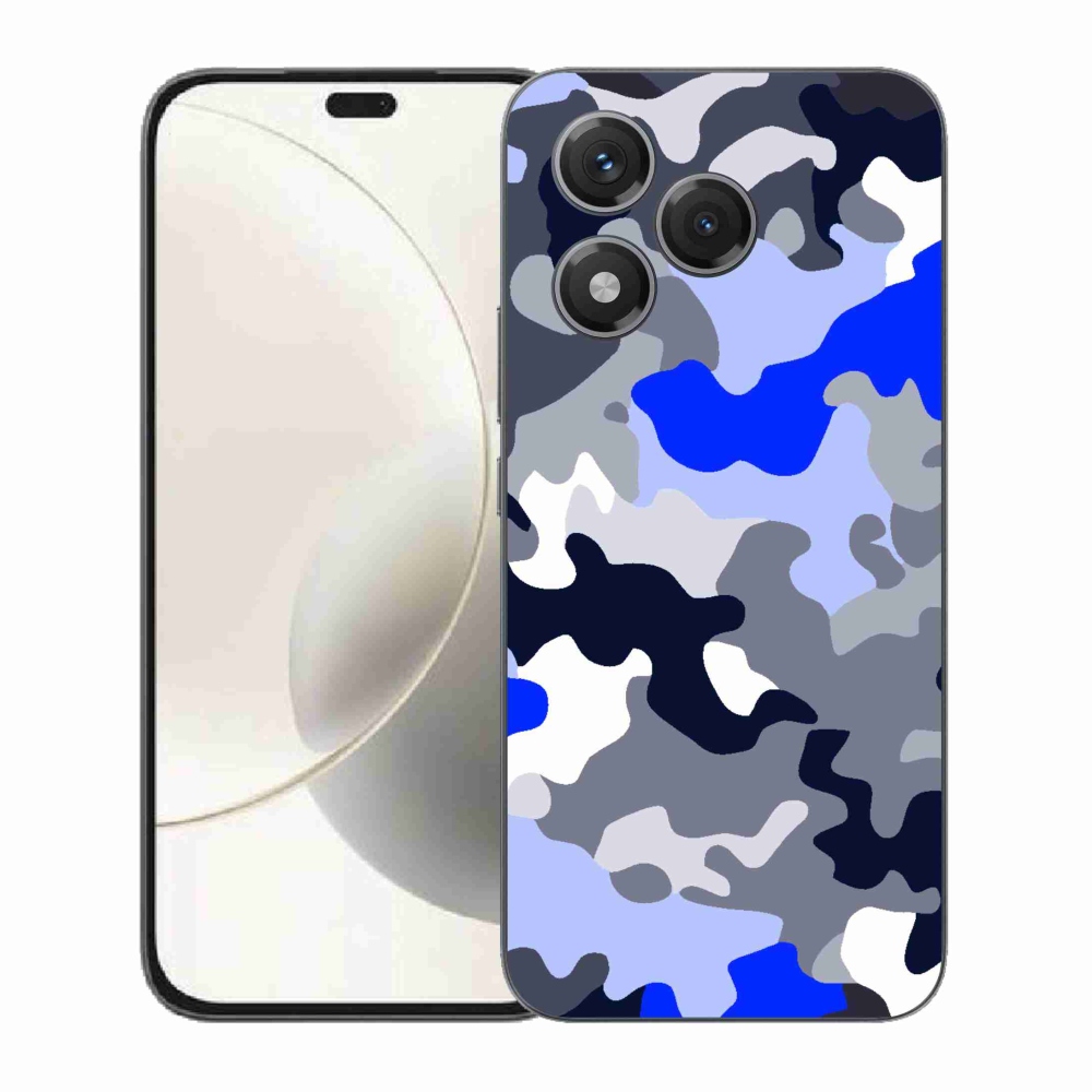 Gelový kryt mmCase na Honor 400 Lite - maskáčový vzor 8