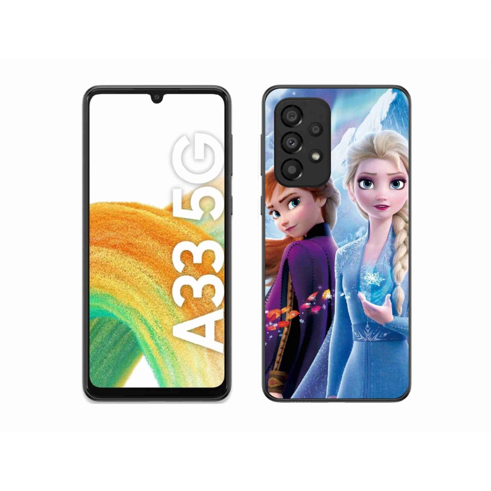 Gelový kryt mmCase na Samsung Galaxy A33 5G - ledové království 3
