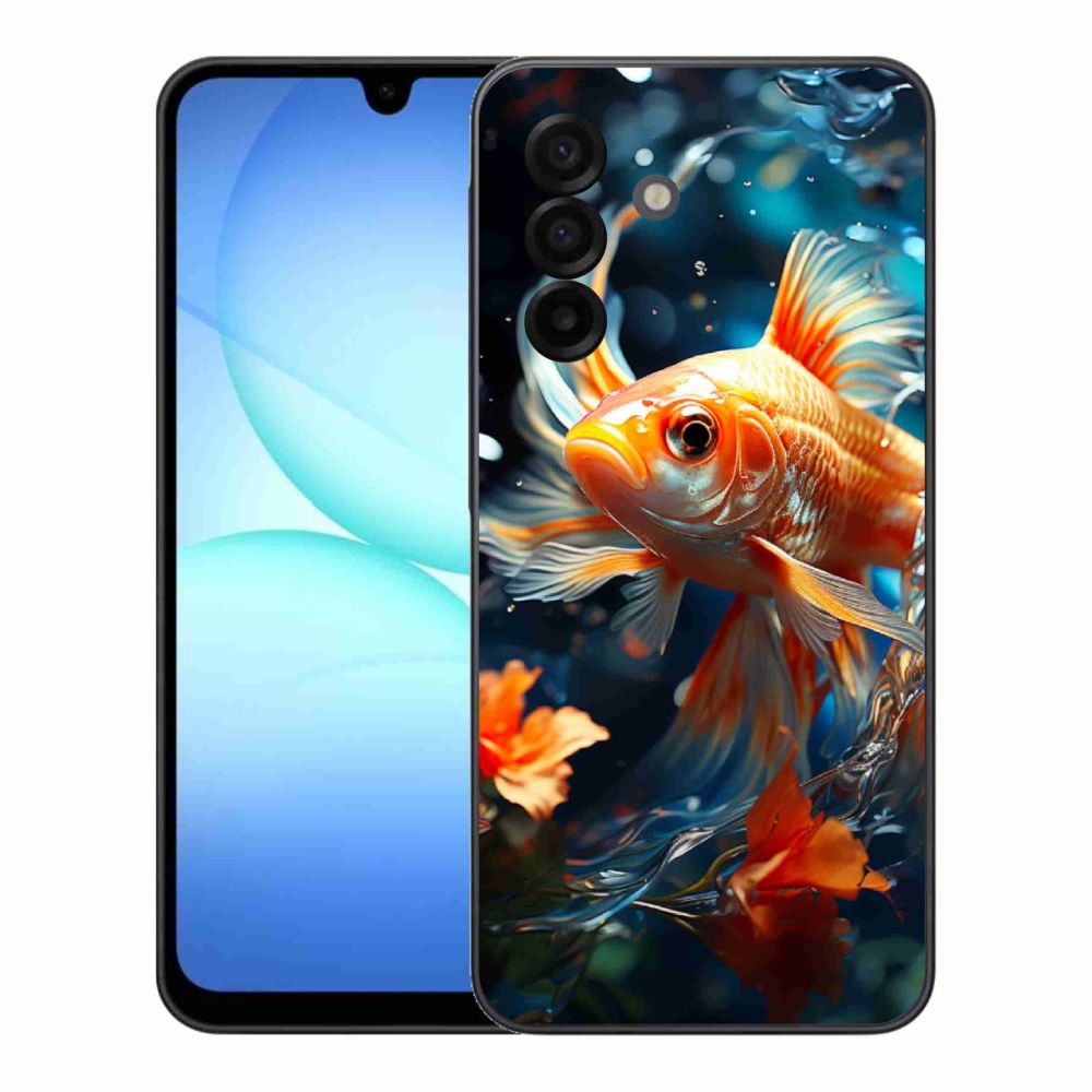 Gelový kryt mmCase na Samsung Galaxy A17 5G - rybka