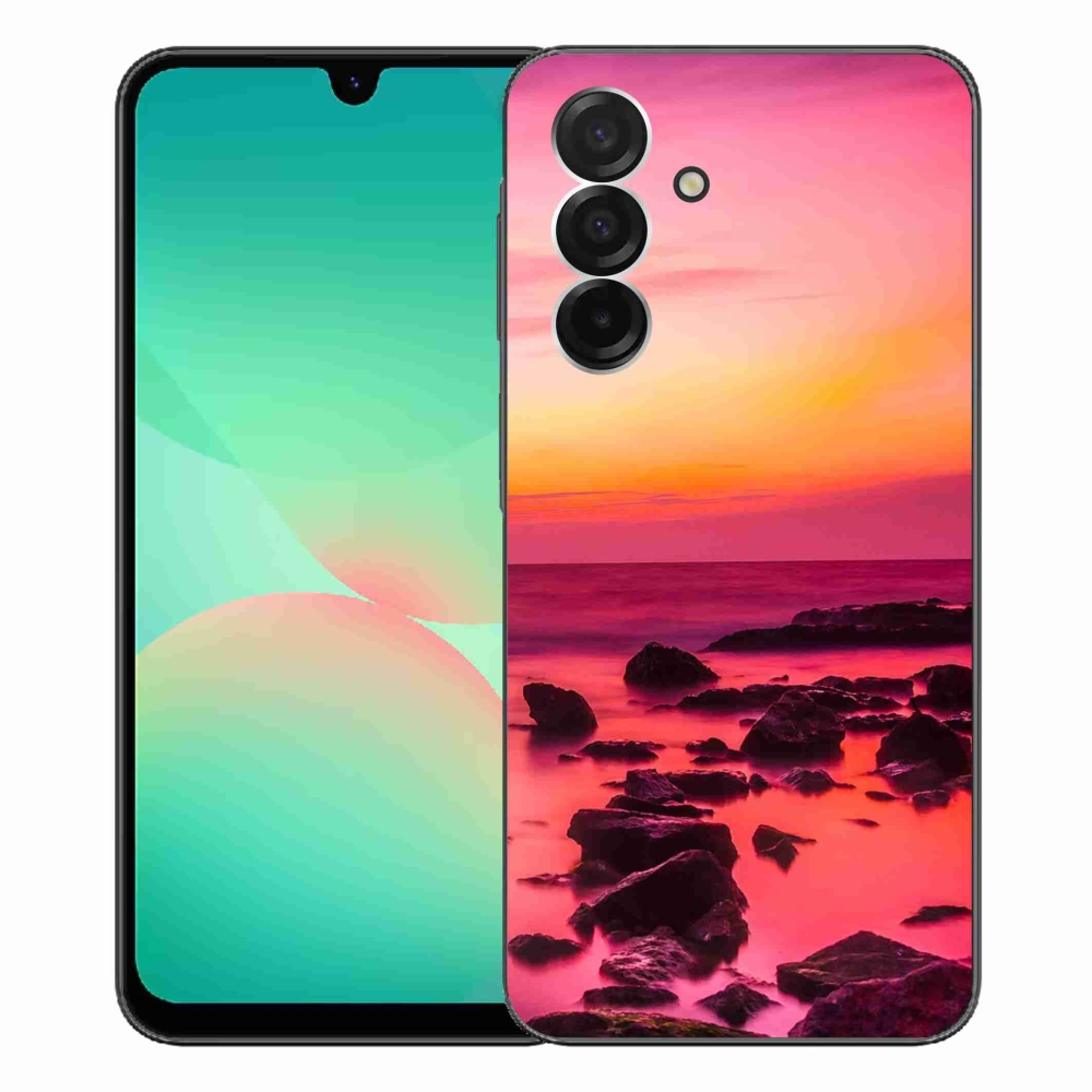Gelový kryt mmCase na Samsung Galaxy A26 5G - moře a záře