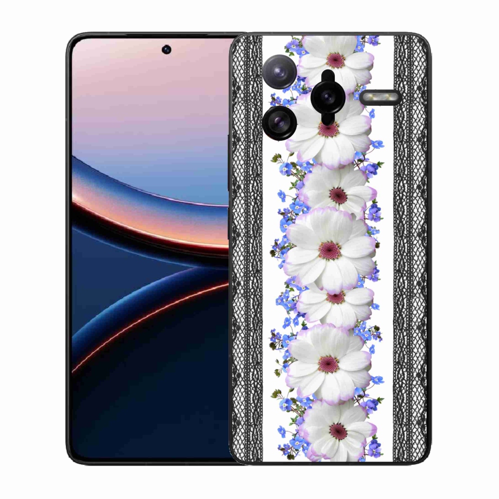 Gelový kryt mmCase na Xiaomi Poco F7 Ultra - květiny 8