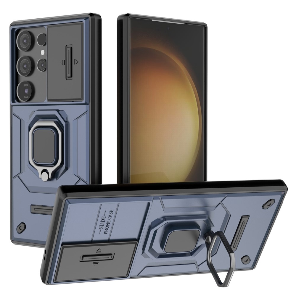 Shock odolný kryt na Samsung Galaxy S24 Ultra - modrý