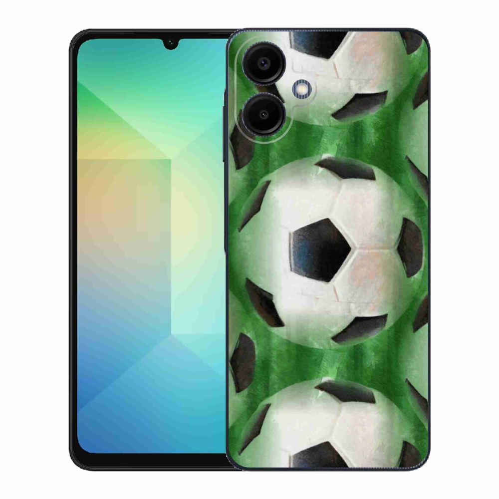 Gelový kryt mmCase na Samsung Galaxy A06 4G - fotbalový míč