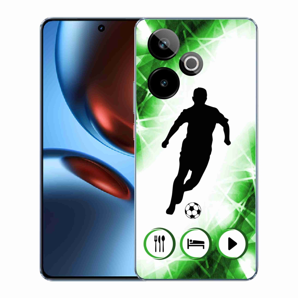 Gelový kryt mmCase na Realme GT 7 5G/GT 7T 5G - fotbalista