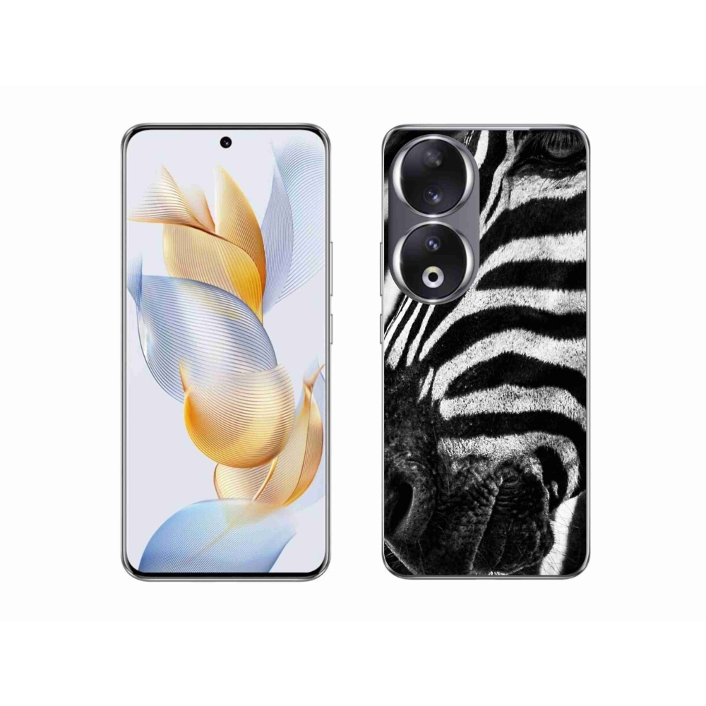 Gelový kryt mmCase na Honor 90 - zebra