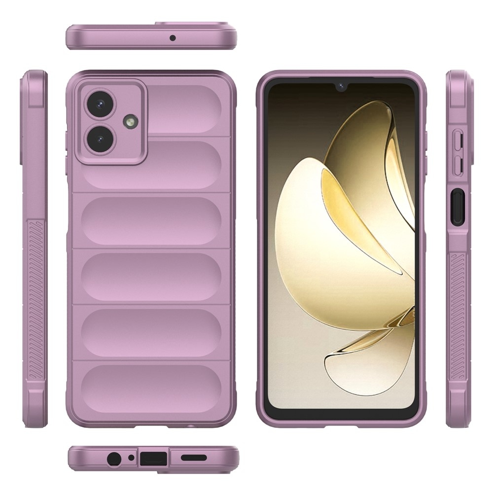 Rugg odolný gelový obal na Samsung Galaxy A07 4G - světlefialový