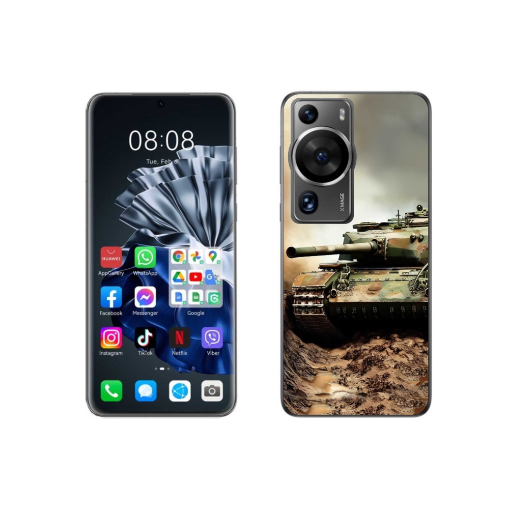 Gelový kryt mmCase na Huawei P60 Pro - tank