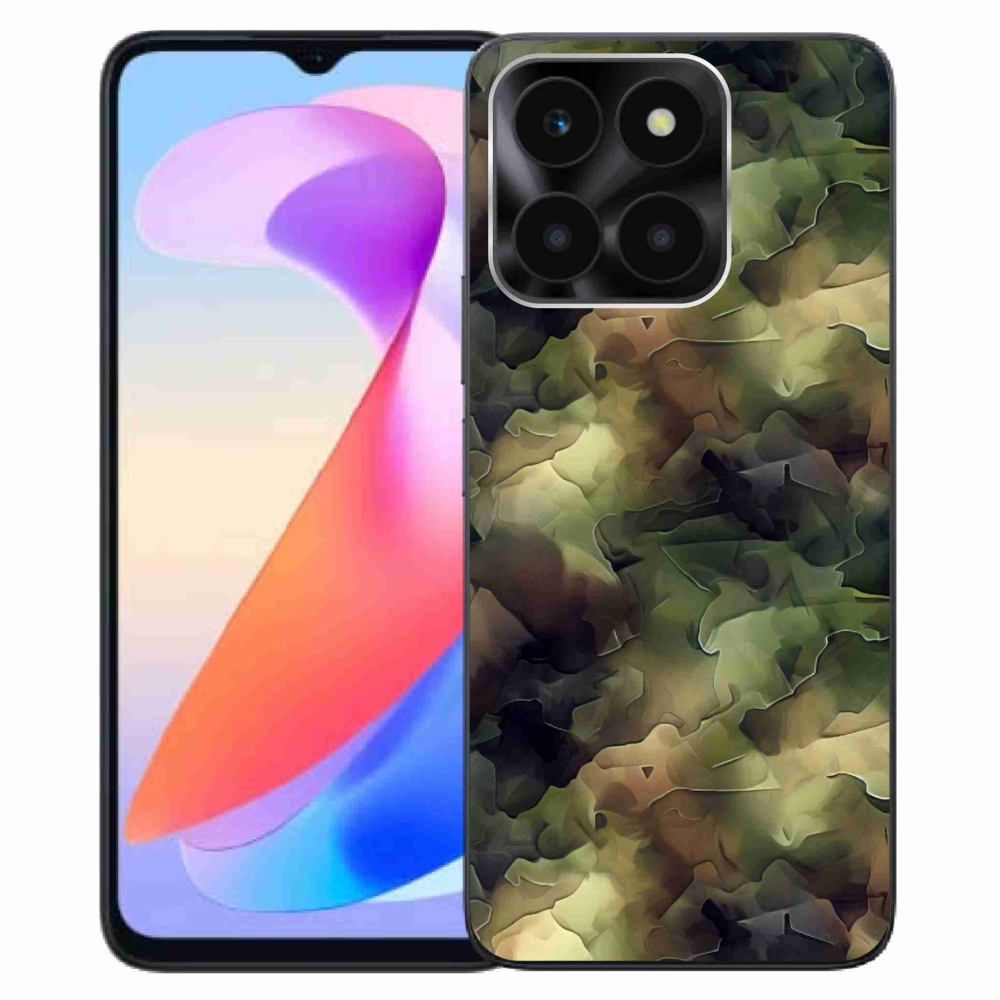 Gelový kryt mmCase na Honor X6a - maskáčový vzor 10