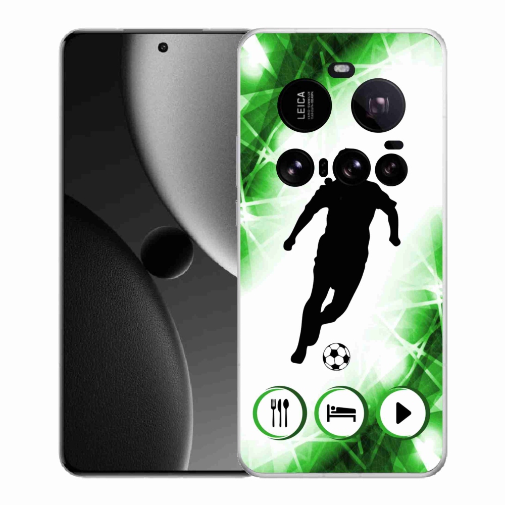 Gelový kryt mmCase na Xiaomi 15 Ultra - fotbalista