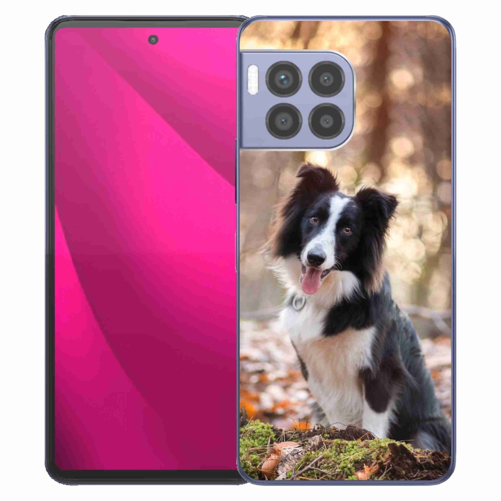 Gelový kryt mmCase na T-Mobile T Phone 2 Pro - border kolie 1