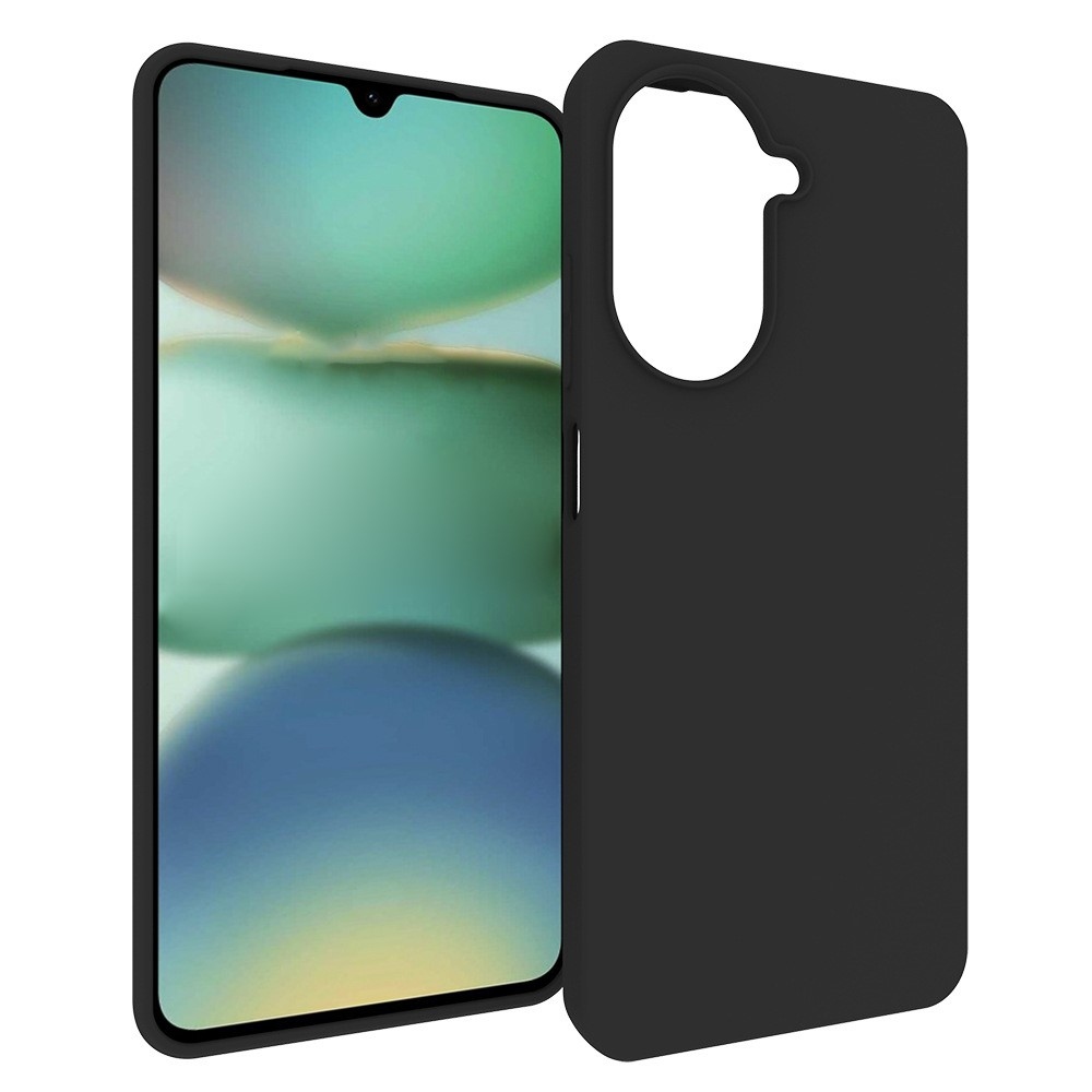 Matný gelový obal na Xiaomi Redmi A5 (171.7x77.8x8.3mm) - černý