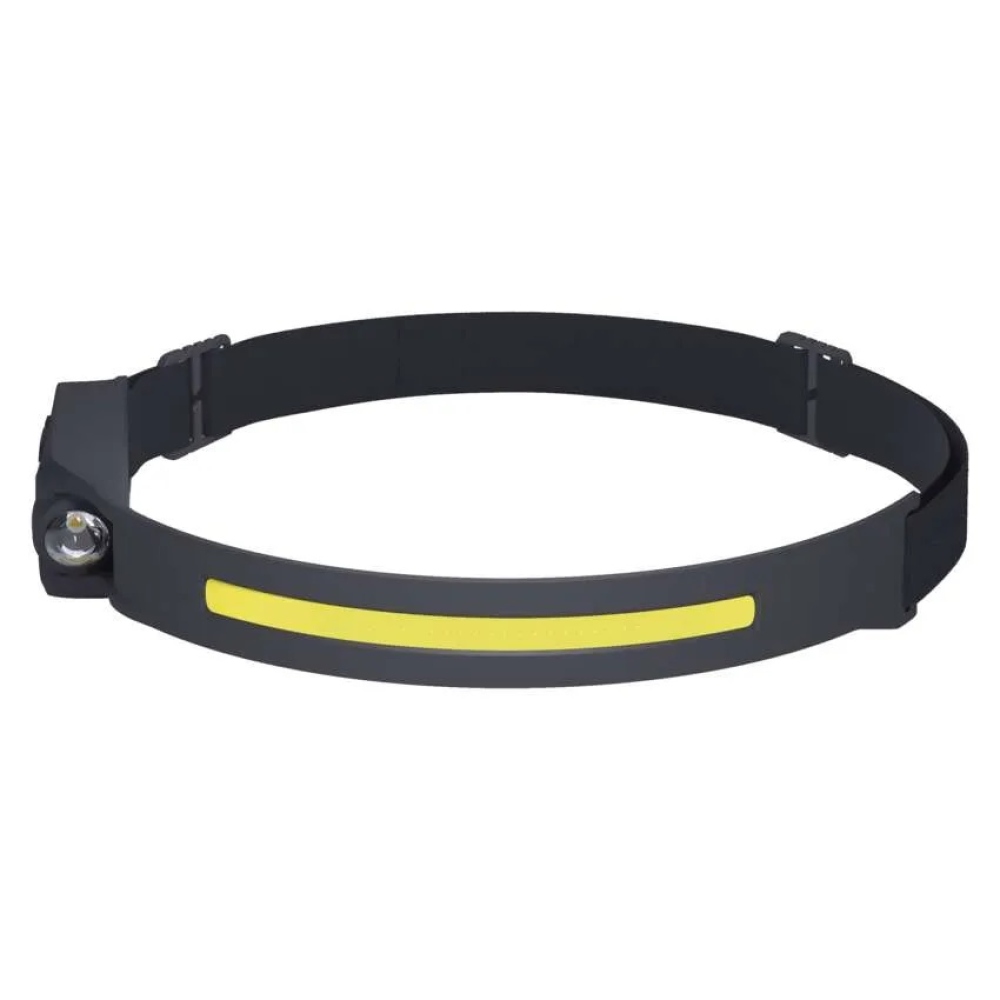 COB LED nabíjecí čelovka P3541, 380 lm, 30 m, Li-Pol 1200 mAh