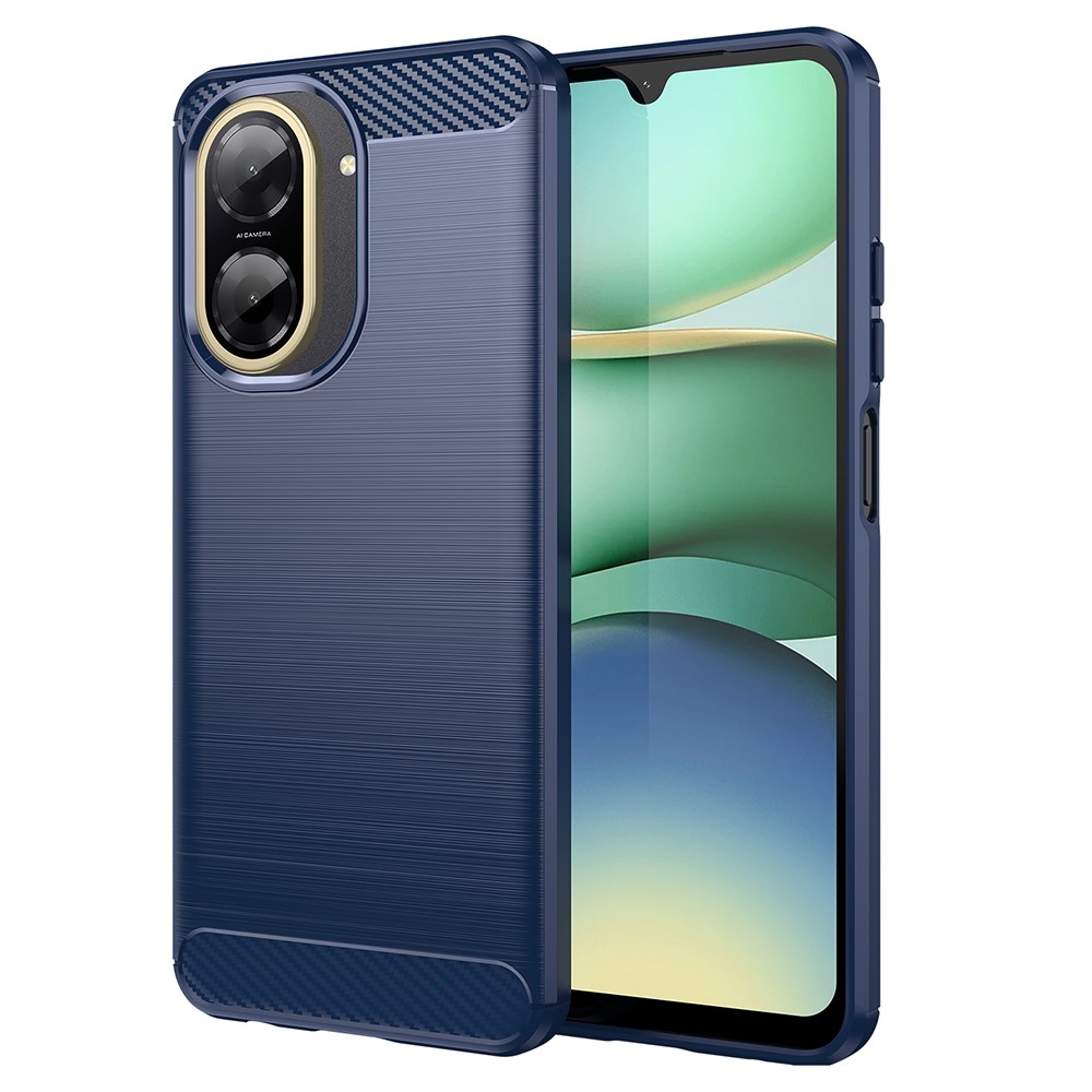 Carbon odolný gelový obal na Xiaomi Redmi A5 (173.45x79.35x8.45mm) - modrý