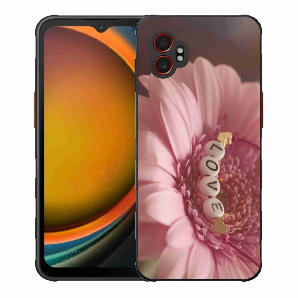 Gelový kryt mmCase na Samsung Galaxy Xcover 7 Pro - přívěsek love