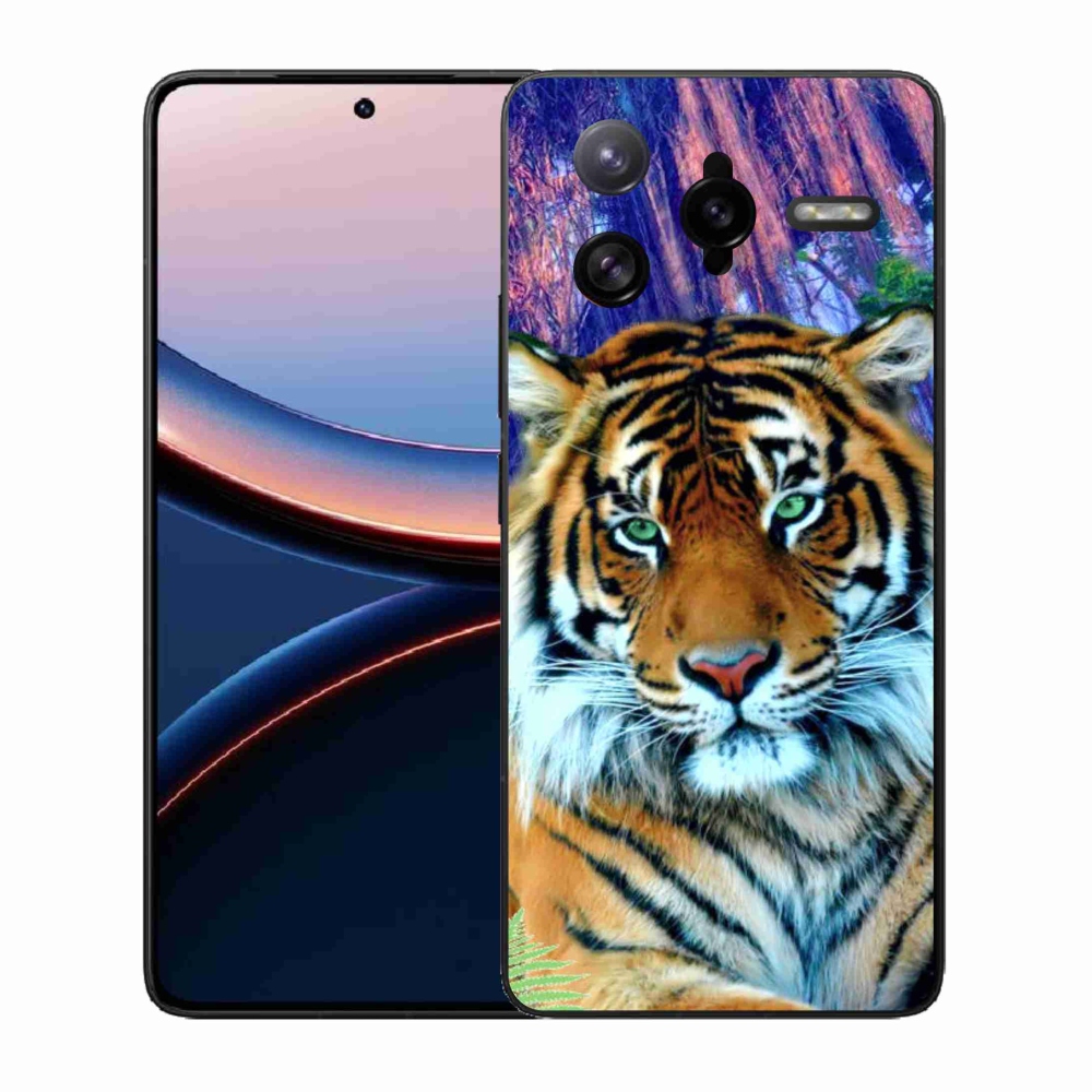 Gelový kryt mmCase na Xiaomi Poco F7 Ultra - tygr