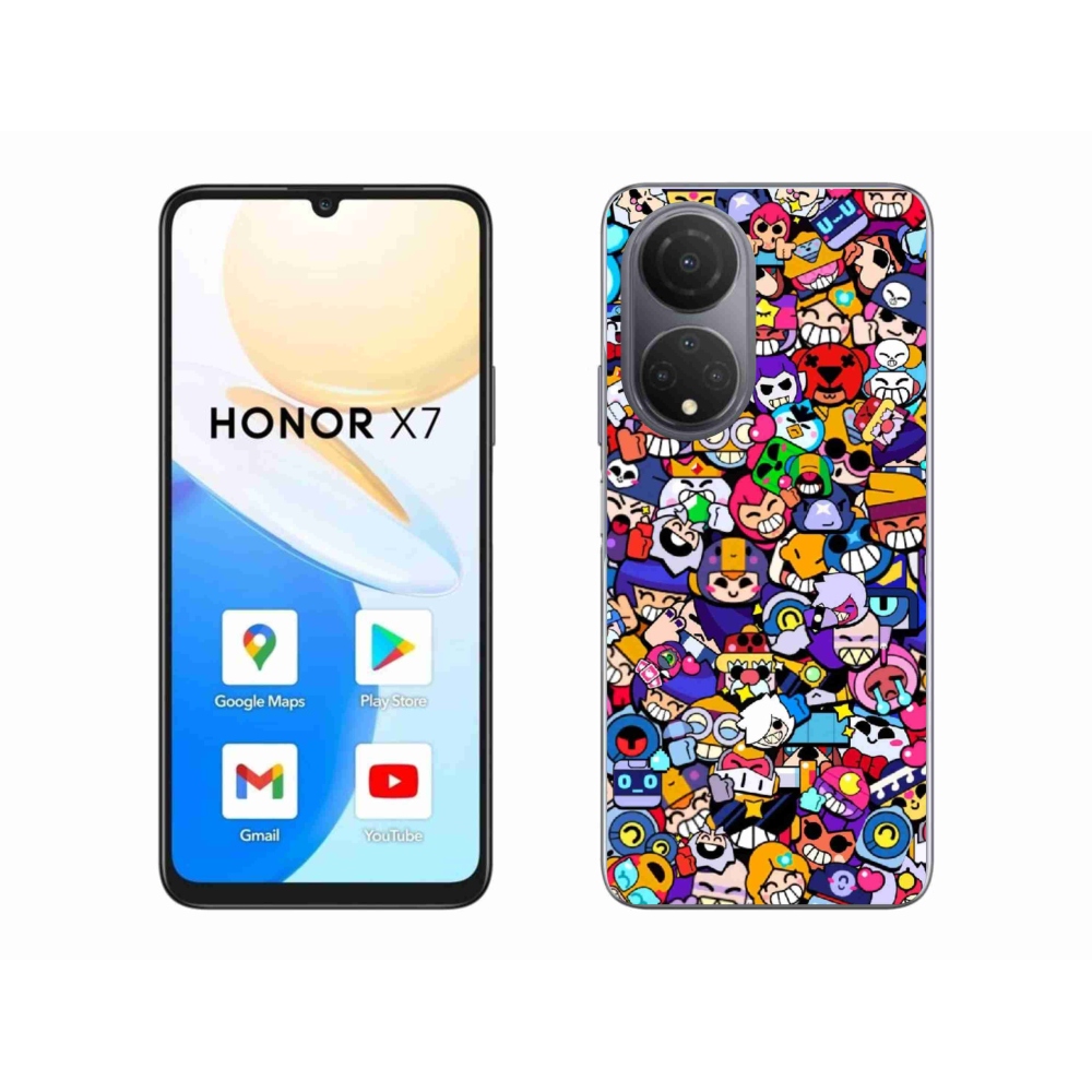 Gelový kryt mmCase na Honor X7 - brawl stars 2
