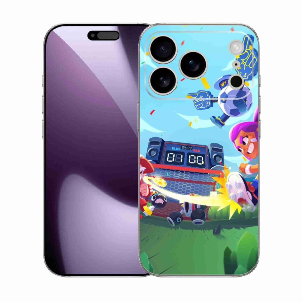 Gelový kryt mmCase na iPhone 17 Pro - brawl stars 1