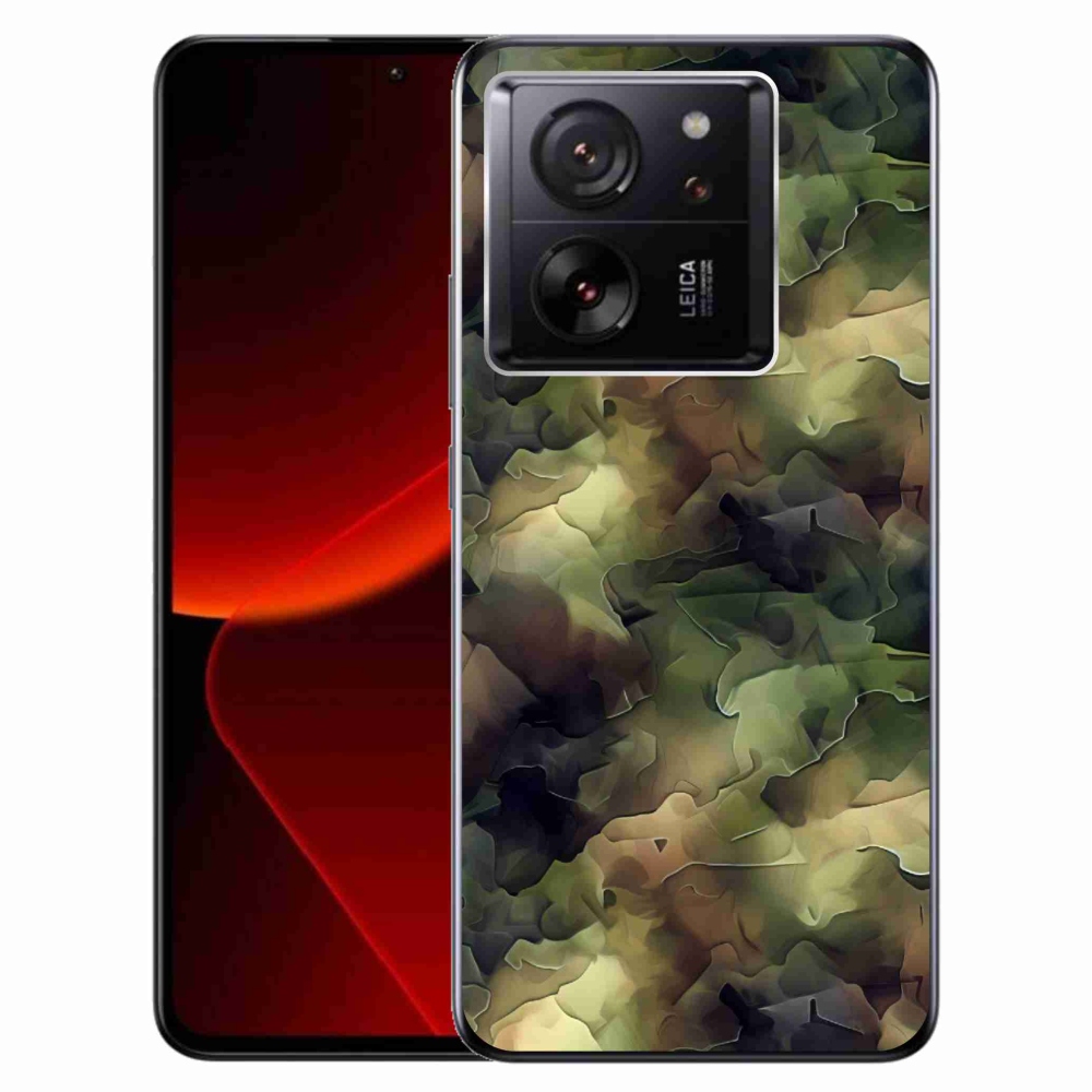 Gelový kryt mmCase na Xiaomi 13T/13T Pro - maskáčový vzor 10