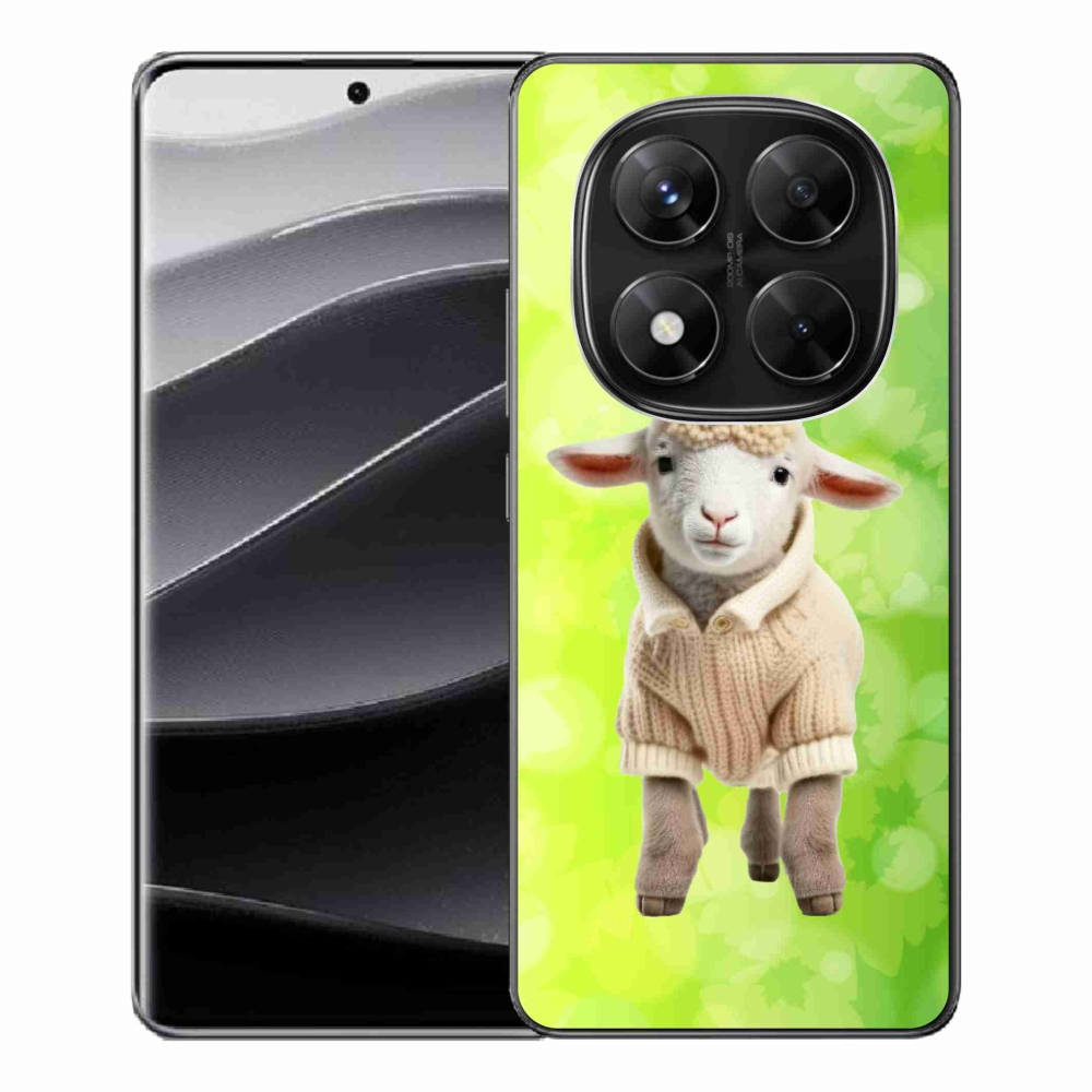 Gelový kryt mmCase na Xiaomi Redmi Note 14 Pro 5G/Poco X7 5G - jehně ve svetru