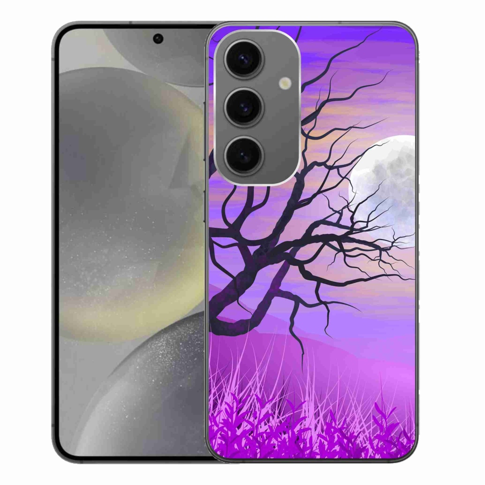 Gelový obal mmCase na Samsung Galaxy S24+ - kreslený opadaný strom