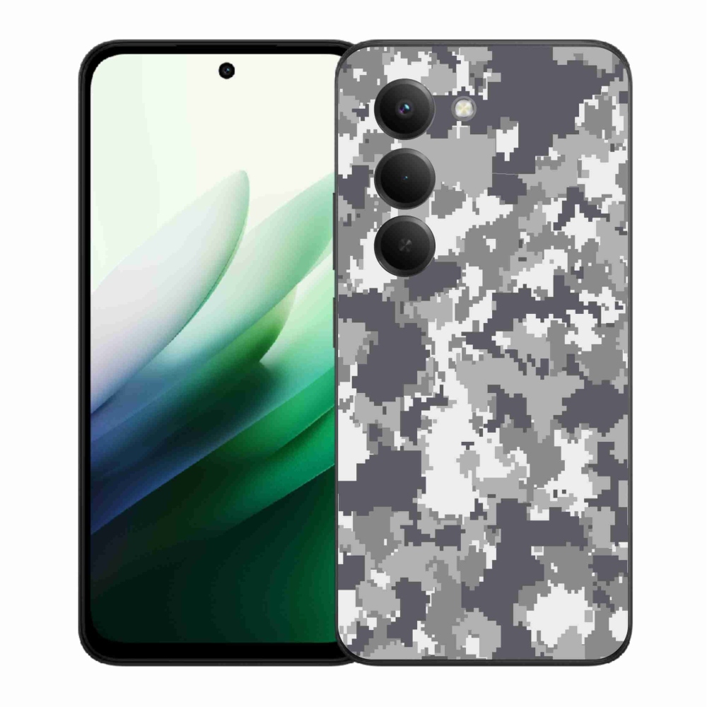 Gelový kryt mmCase na Xiaomi Redmi 15 5G (169mm) - maskáčový vzor 2