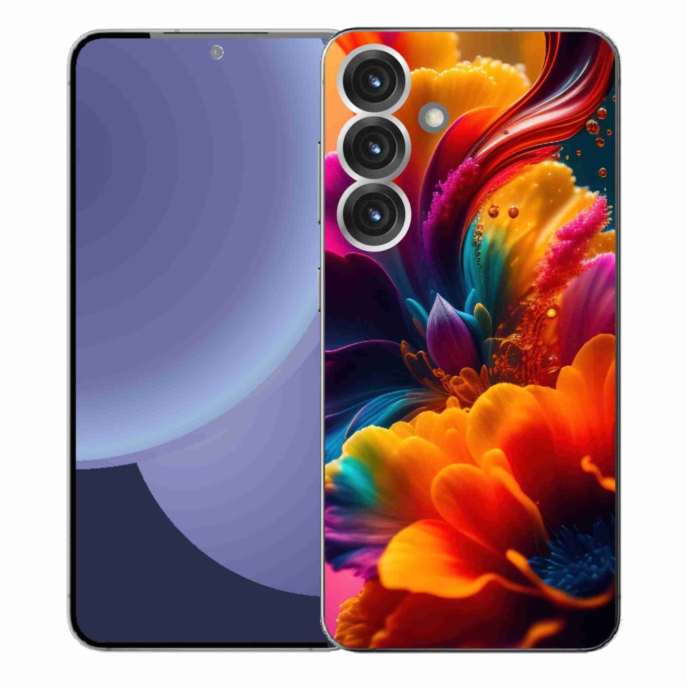 Gelový kryt mmCase na Samsung Galaxy S25+ - abstraktní motiv 2