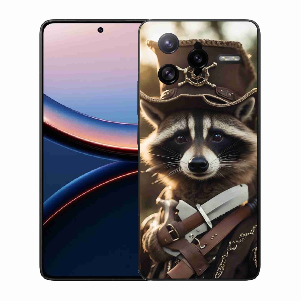 Gelový kryt mmCase na Xiaomi Poco F7 Ultra - mýval v uniformě