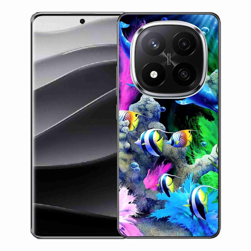 Gelový kryt mmCase na Xiaomi Redmi Note 14 Pro+ 5G - mořský svět