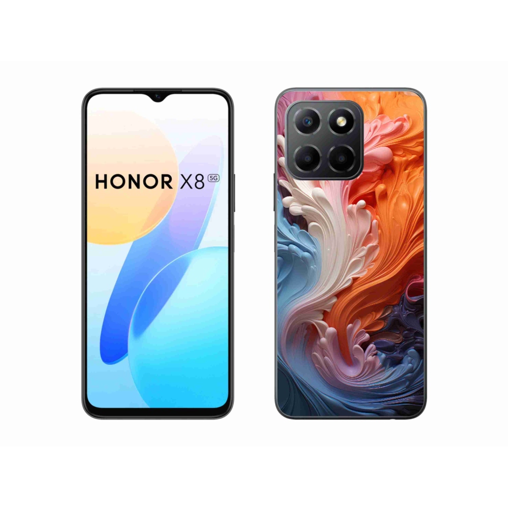 Gelový kryt mmCase na Honor X8 5G - abstraktní motiv 8