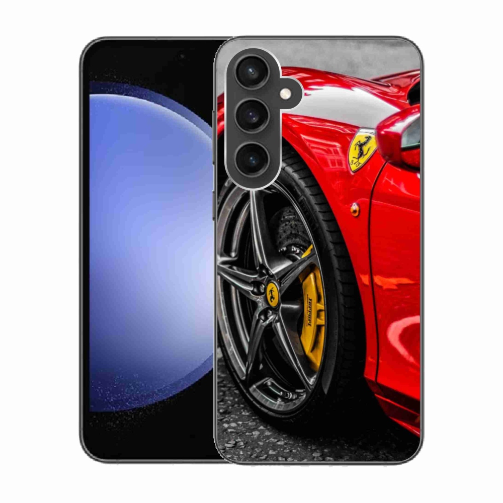 Gelový kryt mmCase na Samsung Galaxy S23 FE - auto 1