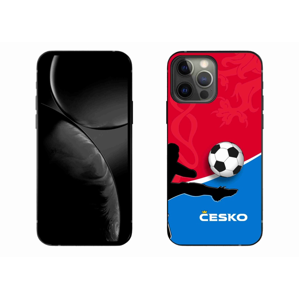 Gelový kryt mmCase na iPhone 13 Pro Max 6.7 - fotbal Česko 2
