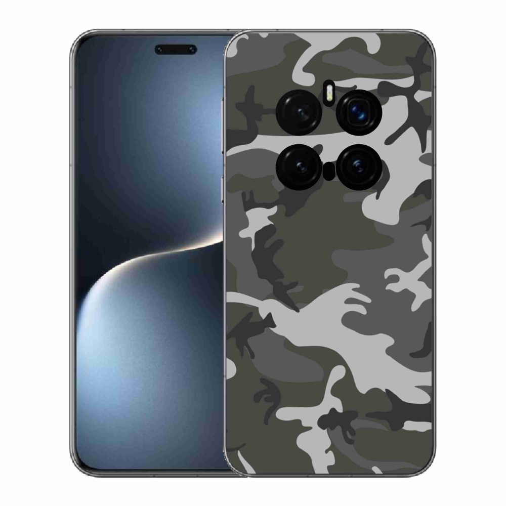 Gelový kryt mmCase na Honor Magic 7 Pro 5G - maskáčový vzor