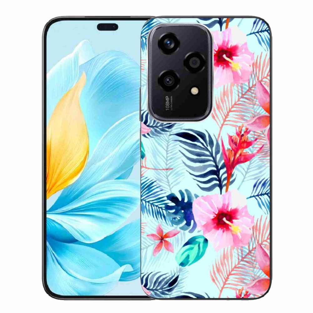 Gelový kryt mmCase na Honor 200 Lite 5G - květiny