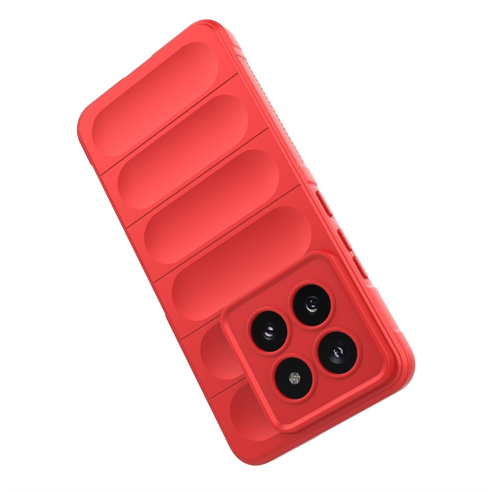 Rugg odolný gelový obal na Xiaomi 14 Pro - červený