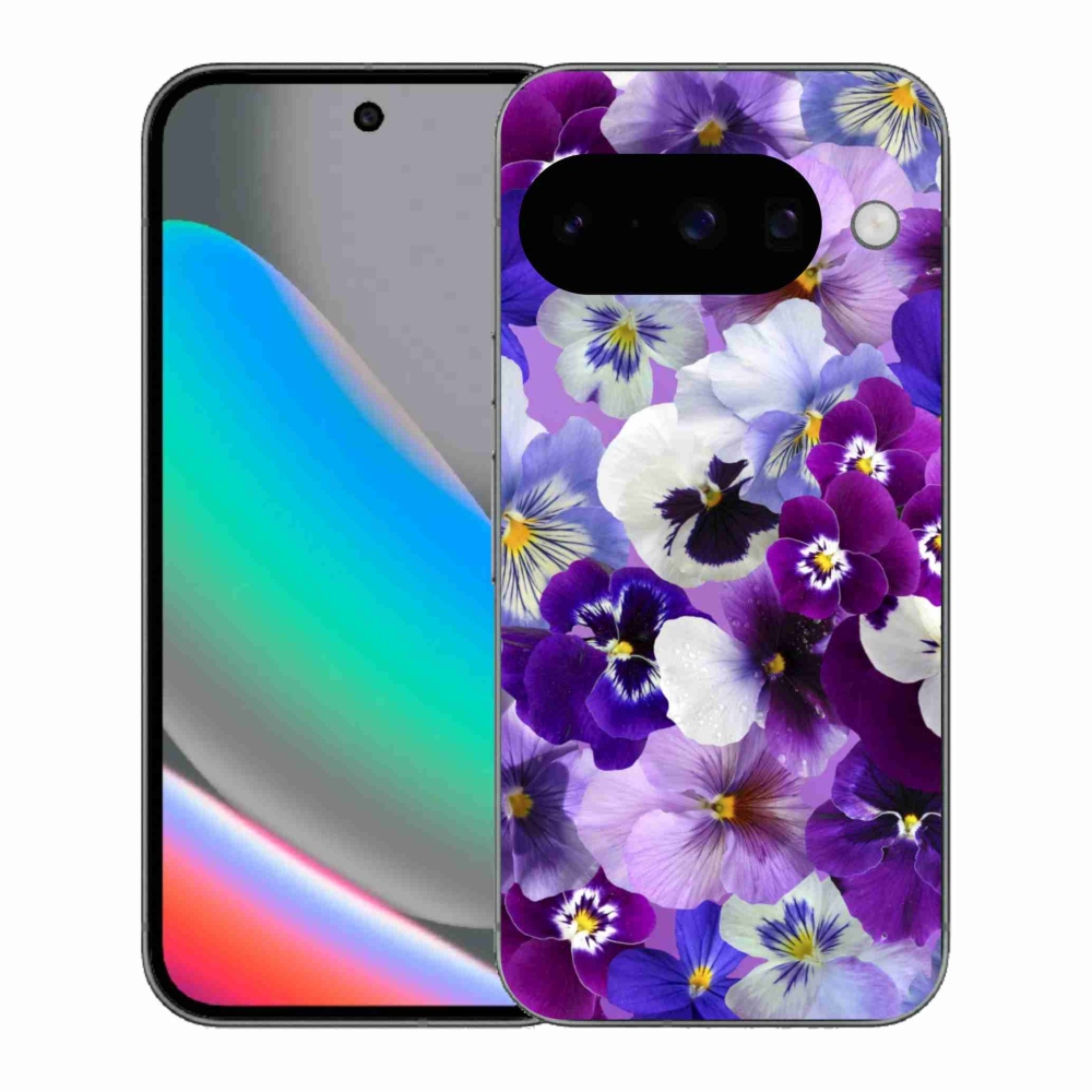 Gelový kryt mmCase na Google Pixel 10 - květiny 9
