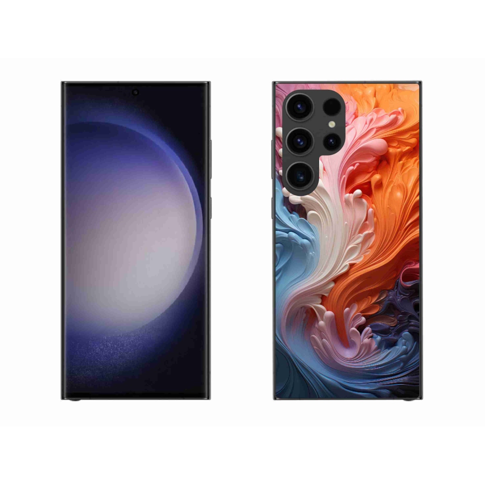Gelový kryt mmCase na Samsung Galaxy S23 Ultra 5G - abstraktní motiv 8