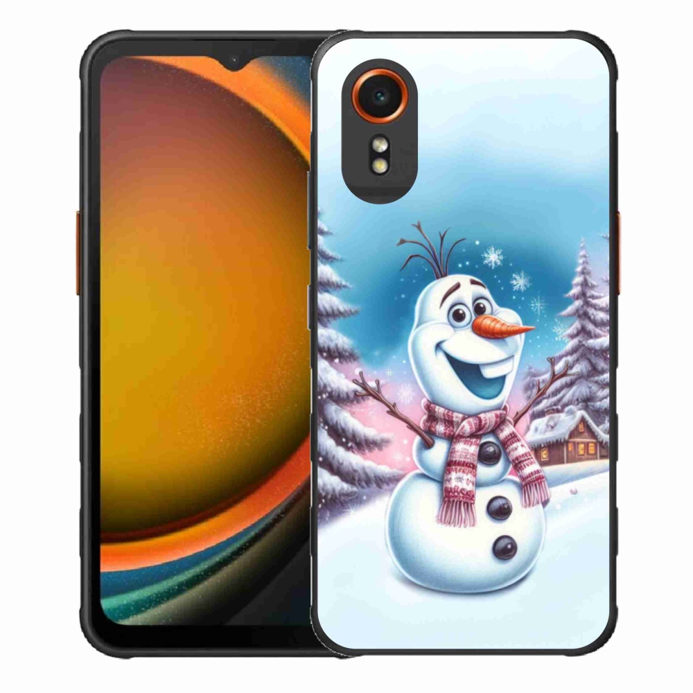Gelový kryt mmCase na Samsung Galaxy Xcover 7 - ledové království