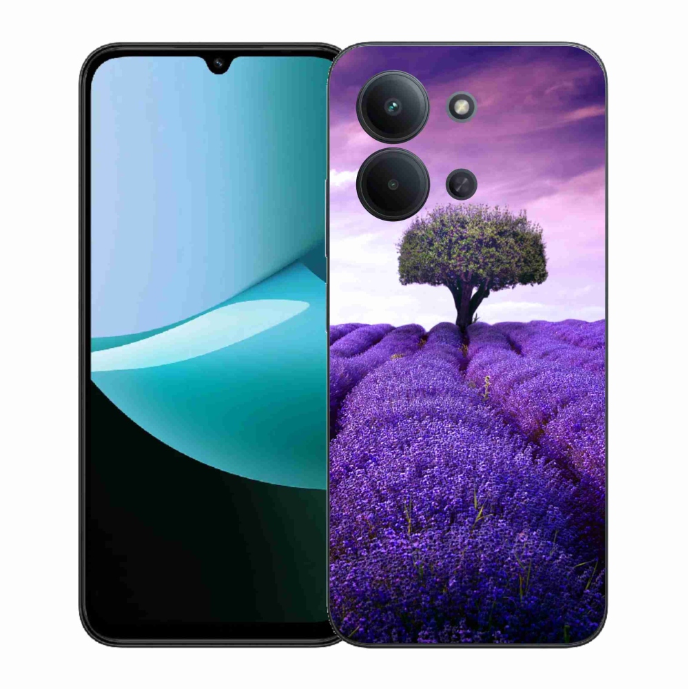 Gelový kryt mmCase na Xiaomi Redmi 15C 4G (171mm)/Poco C85 4G (171mm) - levandulová louka