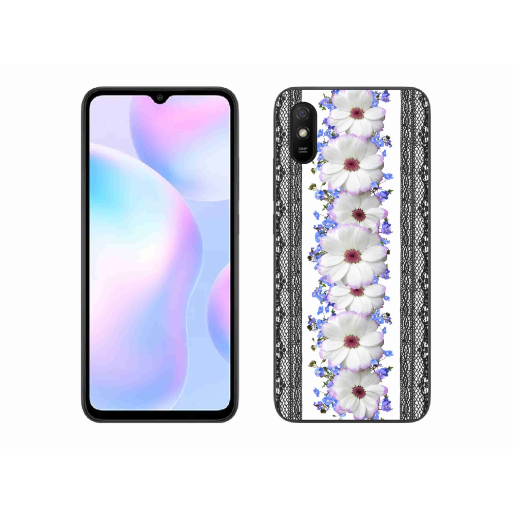 Gelový kryt mmCase na Xiaomi Redmi 9AT - květiny 8