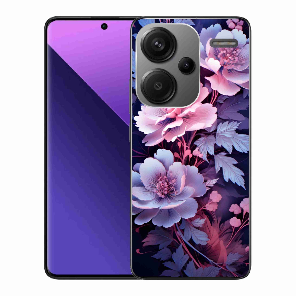 Gelový kryt mmCase na Xiaomi Redmi Note 13 Pro+ 5G - květiny 11