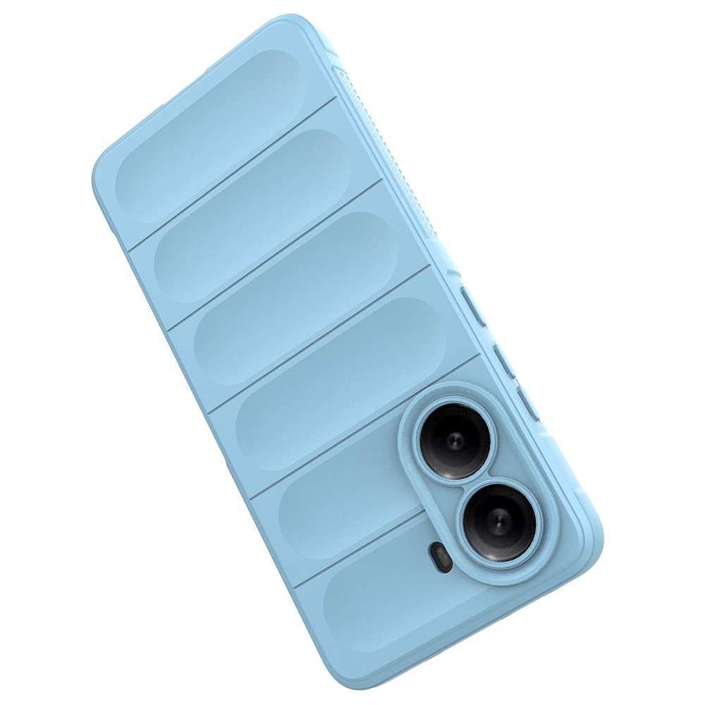 Rugg odolný gelový obal na Xiaomi Poco X7 Pro 5G - světlemodrý