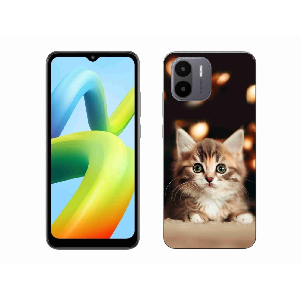 Gelový kryt mmCase na Xiaomi Redmi A1/Redmi A2 - roztomilé kotě 2