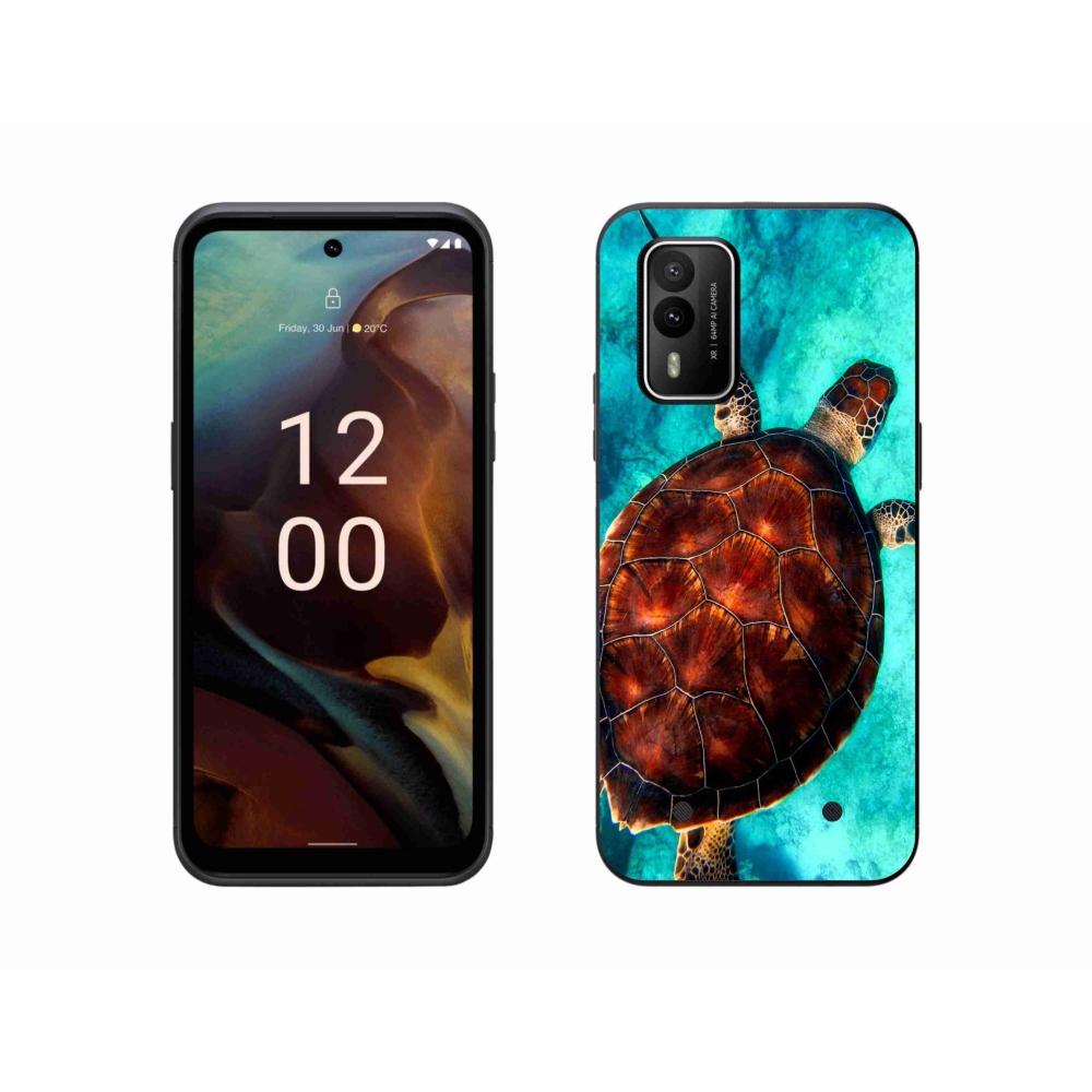 Gelový kryt mmCase na Nokia XR21 - želva