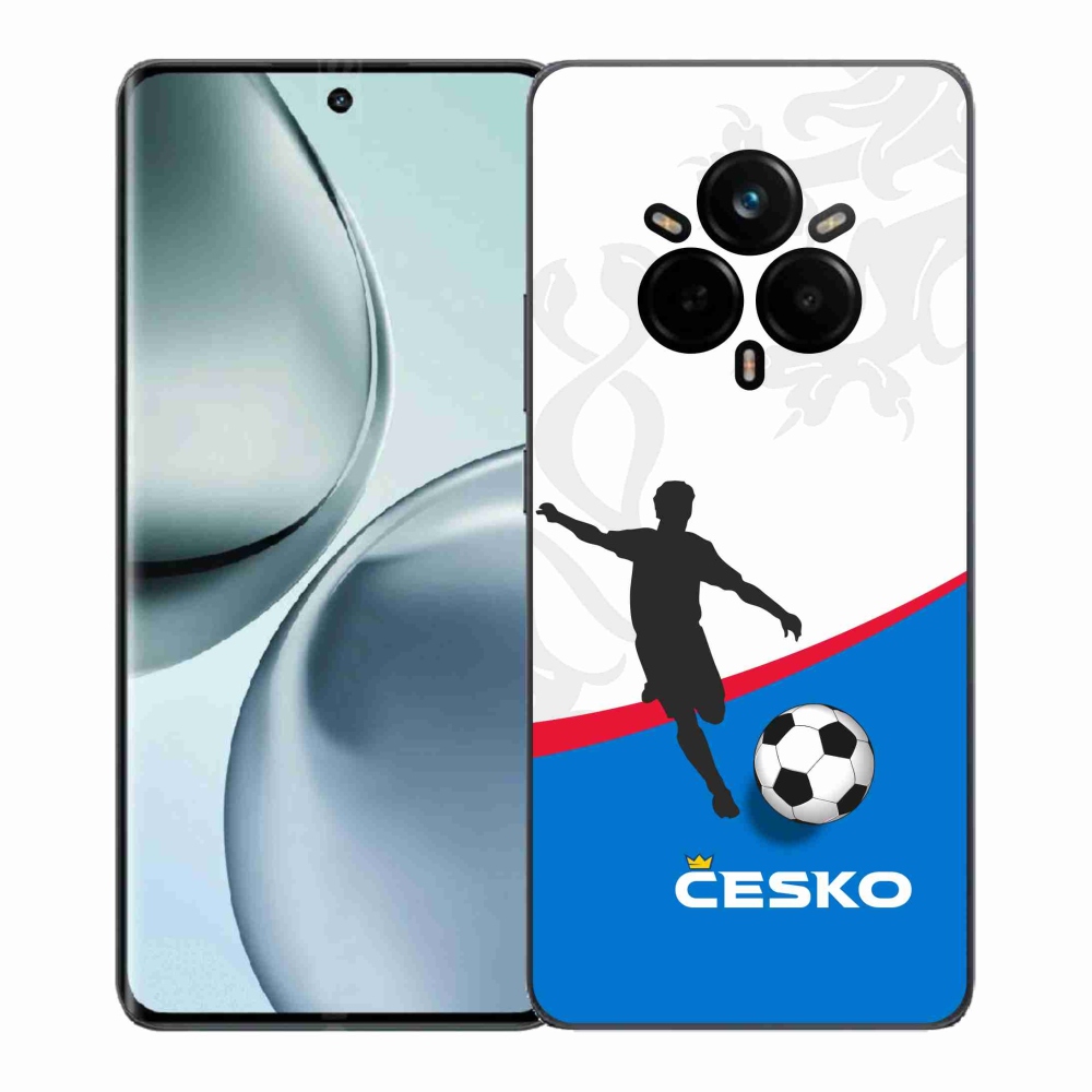 Gelový kryt mmCase na Realme 14 Pro+ 5G - fotbal Česko 1