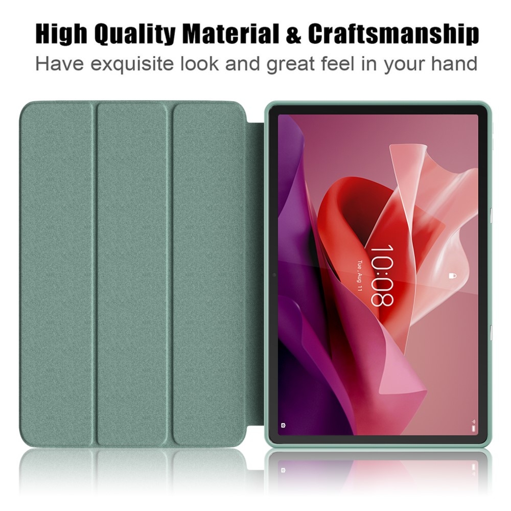 Case chytré zavírací pouzdro na tablet Lenovo Tab P12 - zelené